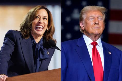 Harris eeks ahead of Trump nationally in post.